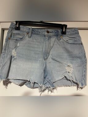 Universal Thread Light Blue Distressed Jean Cutoff Shorts
